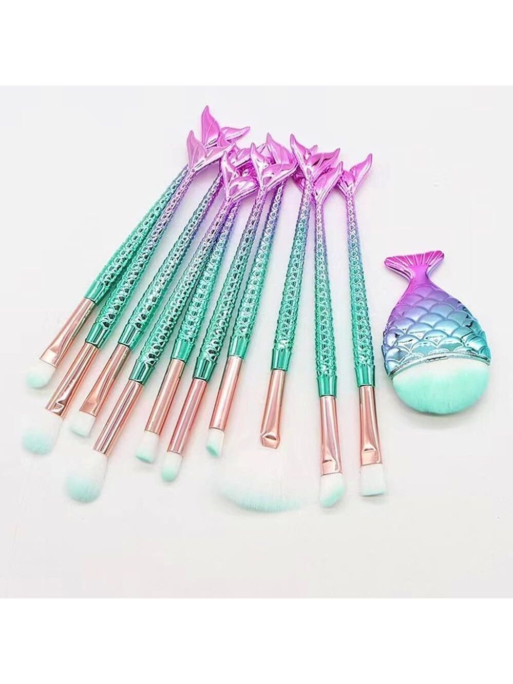 Makeup Brush Set 11Pcs‎ Eye Makeup Brushes, Eyeshadow Concealer Eyeliner Brow